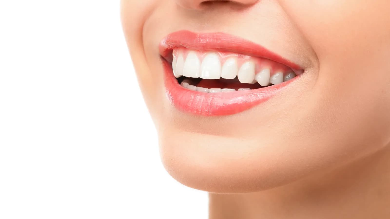 Close-up of a bright, even smile